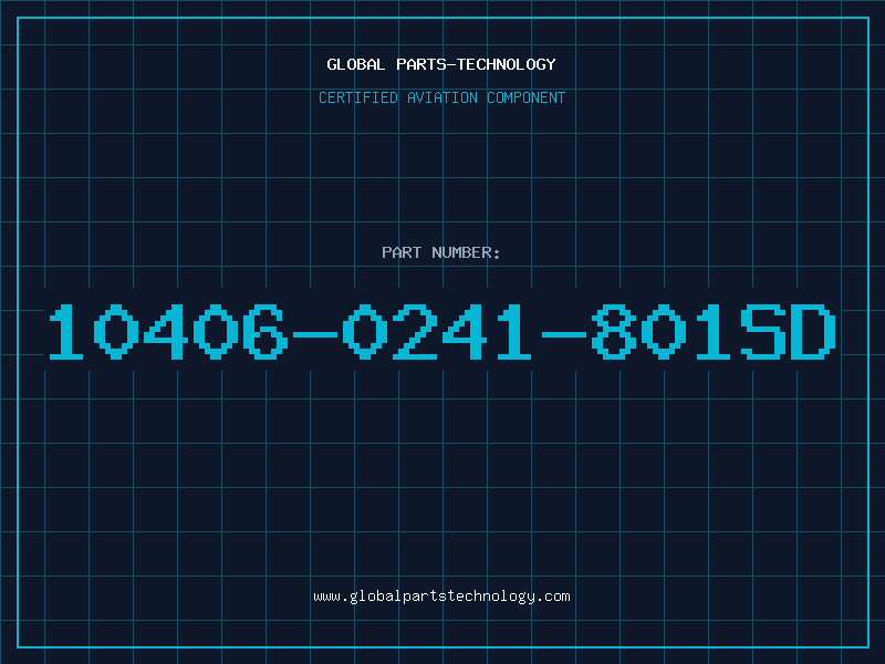 Aviation Part 10406-0241-801SD
