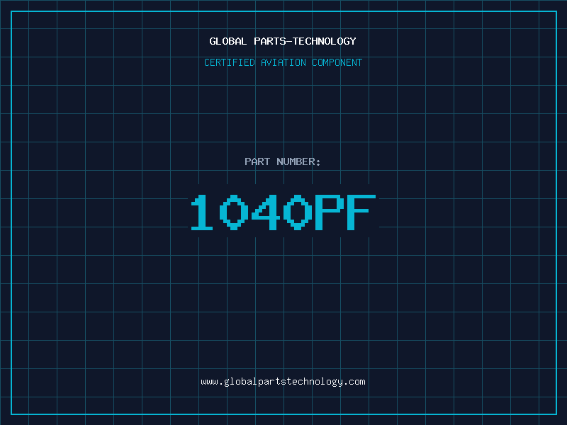 Aviation Part 1040PF