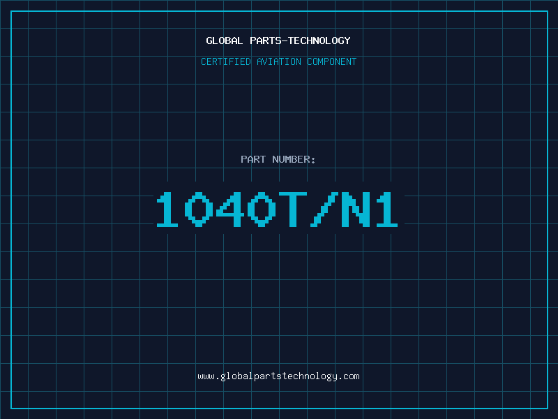 Aviation Part 1040T/N1