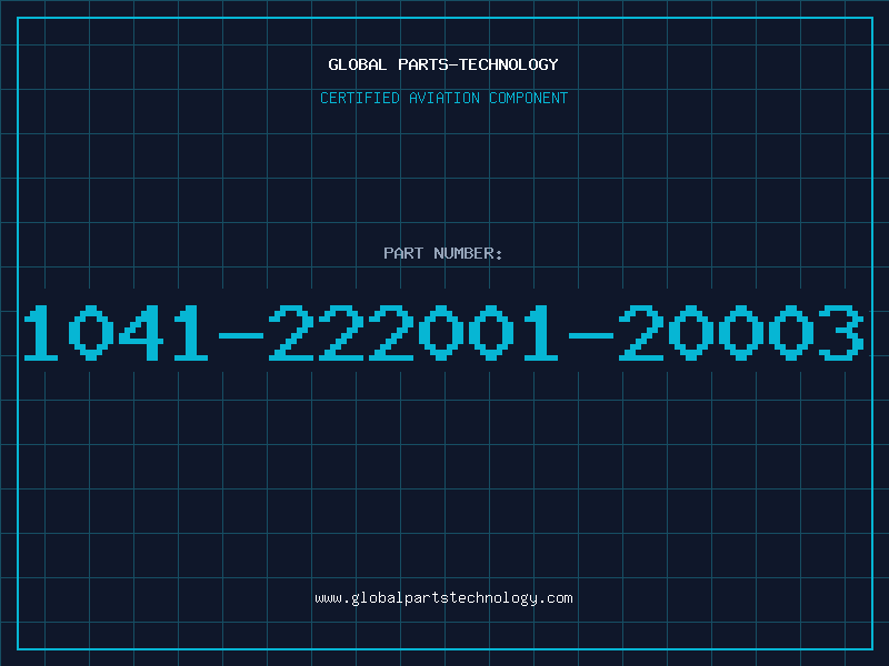 Aviation Part 1041-222001-20003