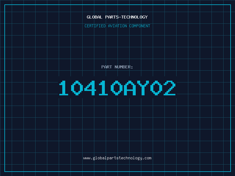Aviation Part 10410AY02