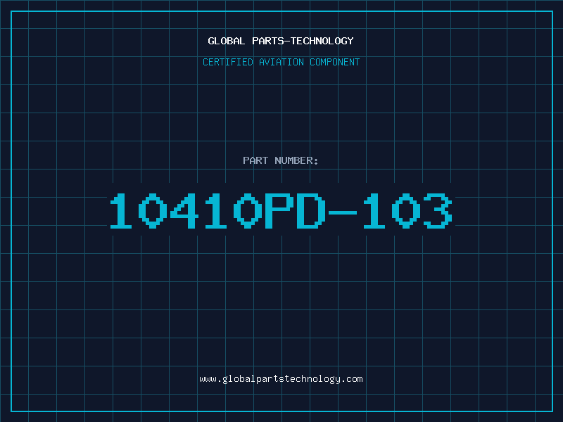 Aviation Part 10410PD-103