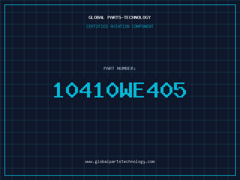Aviation Part 10410WE405