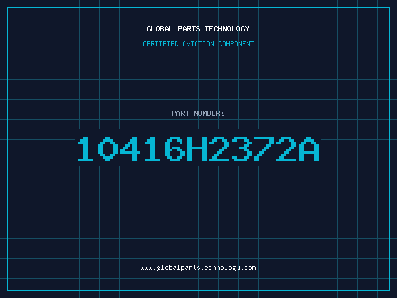 Aviation Part 10416H2372A