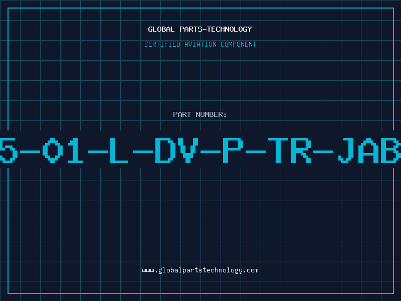 Aviation Part 105-01-L-DV-P-TR-JABMX