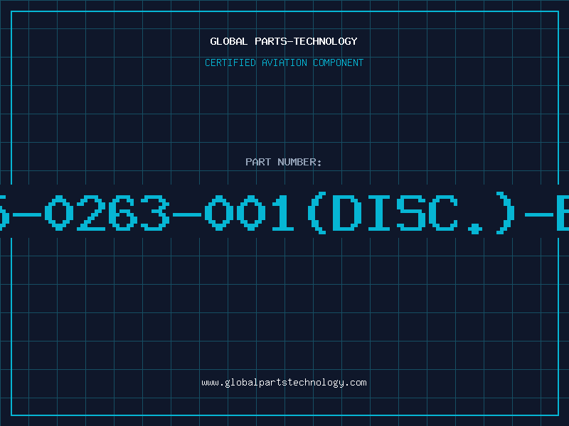 Aviation Part 105-0263-001(DISC.)-EFJ