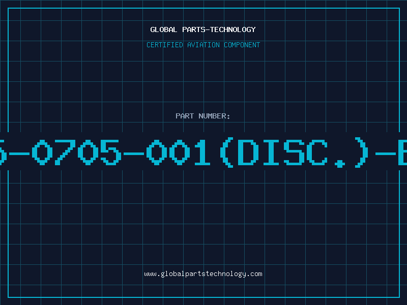 Aviation Part 105-0705-001(DISC.)-EFJ