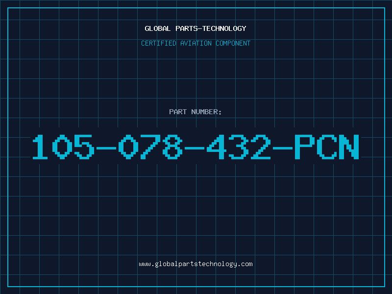 Aviation Part 105-078-432-PCN
