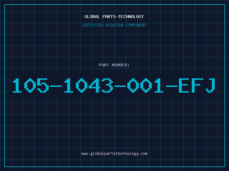 Aviation Part 105-1043-001-EFJ