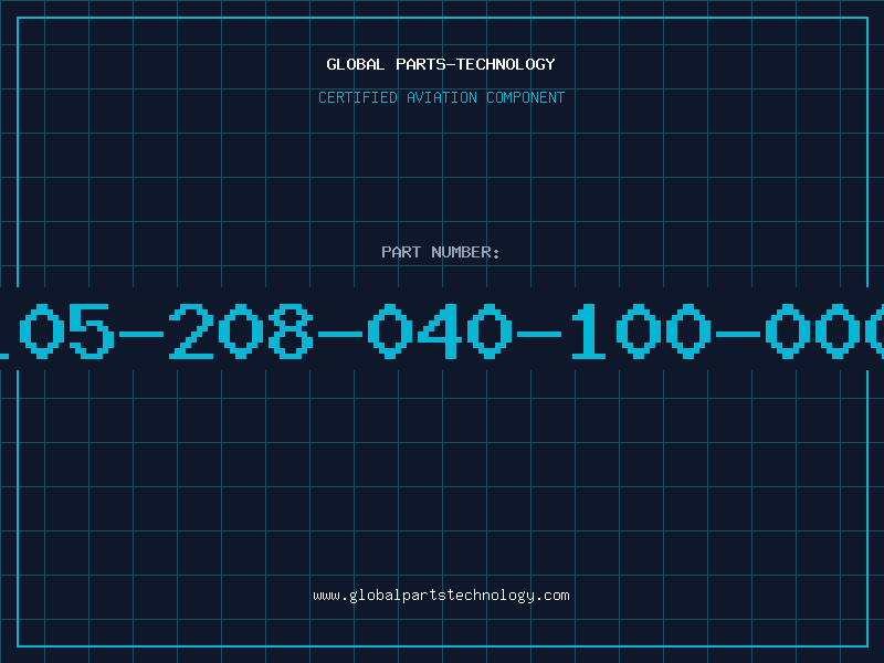 Aviation Part 105-208-040-100-000
