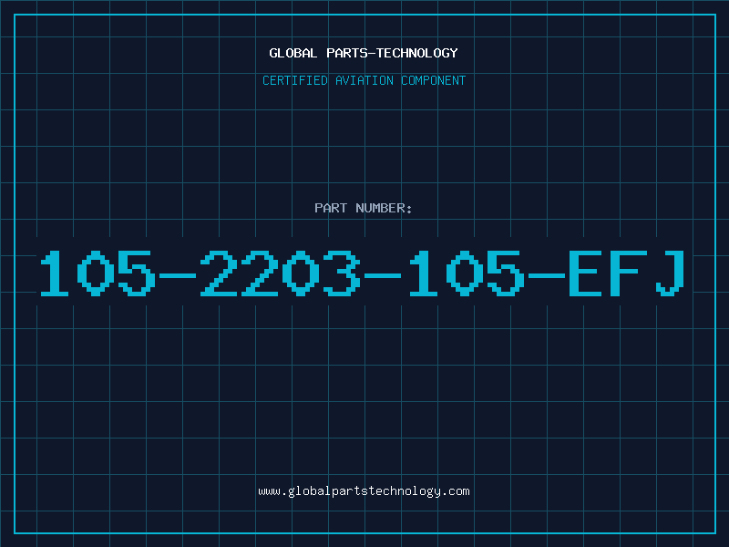 Aviation Part 105-2203-105-EFJ