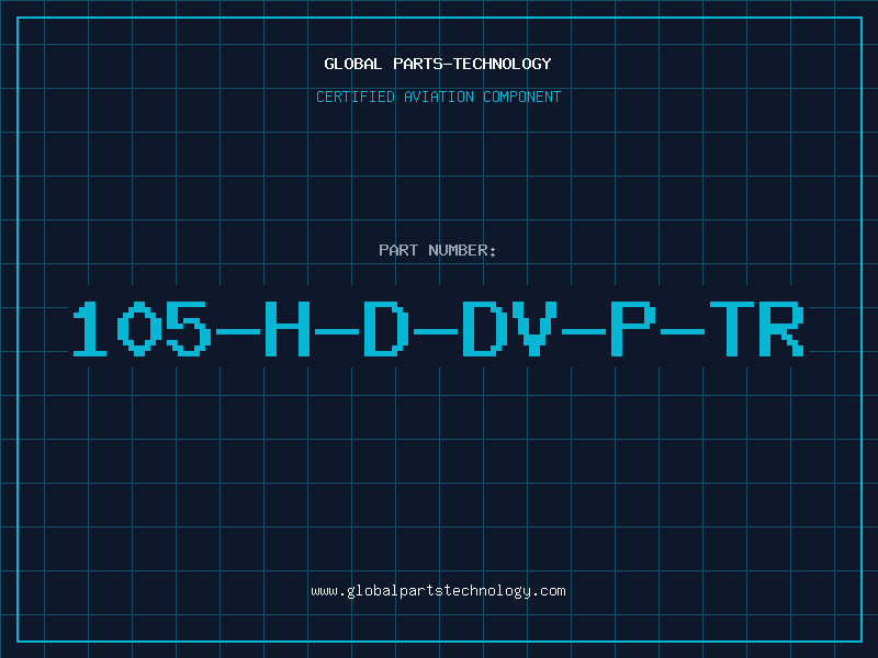 Aviation Part 105-H-D-DV-P-TR