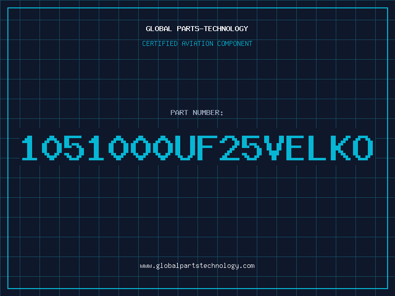 Aviation Part 1051000uF25VElko