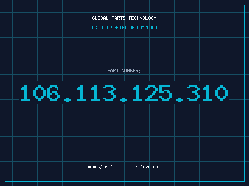 Aviation Part 106.113.125.310
