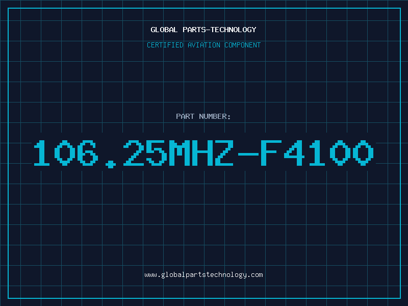 Aviation Part 106.25MHZ-F4100