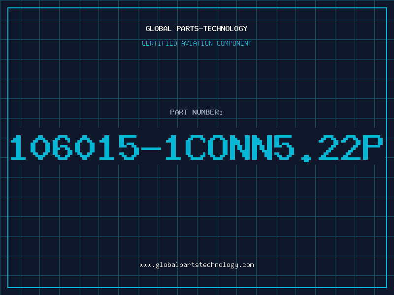 Aviation Part 106015-1CONN5.22P