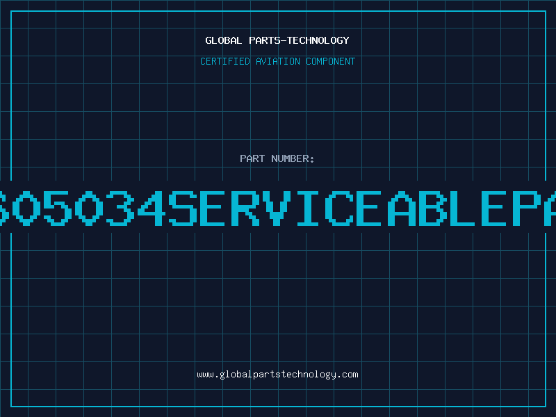 Aviation Part 10605034serviceablepart