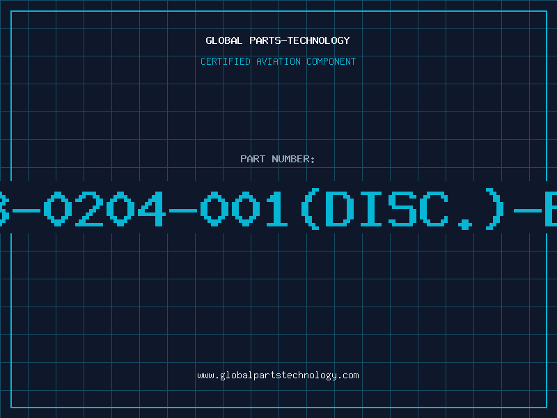 Aviation Part 108-0204-001(DISC.)-EFJ