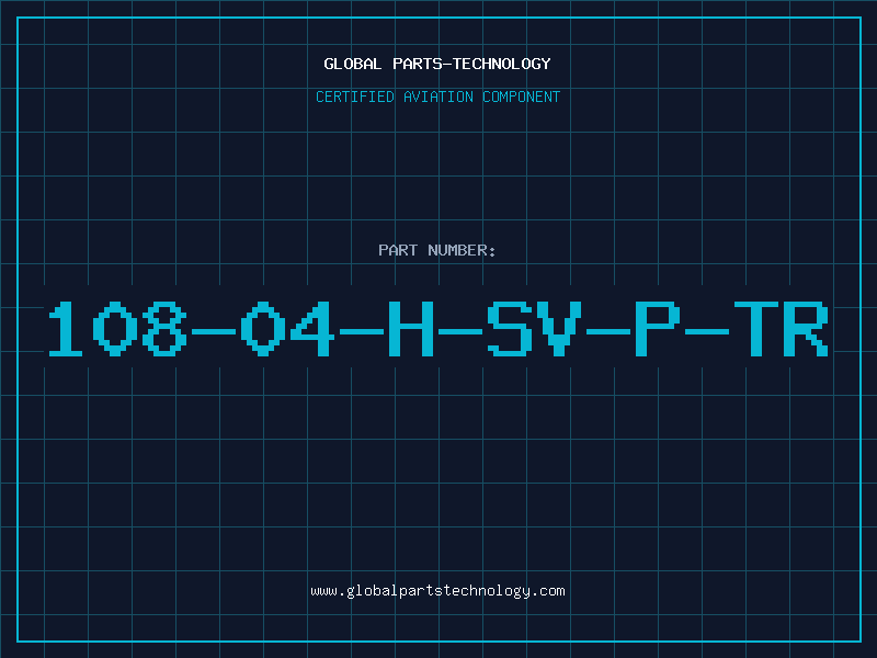 Aviation Part 108-04-H-SV-P-TR