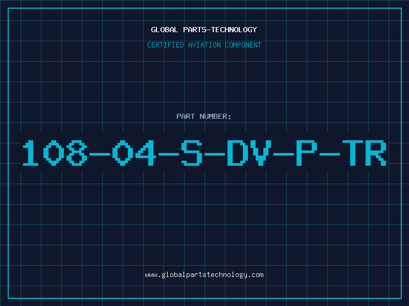Aviation Part 108-04-S-DV-P-TR