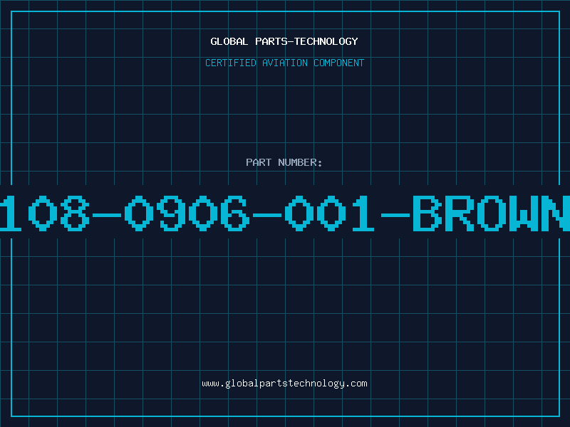 Aviation Part 108-0906-001-BROWN