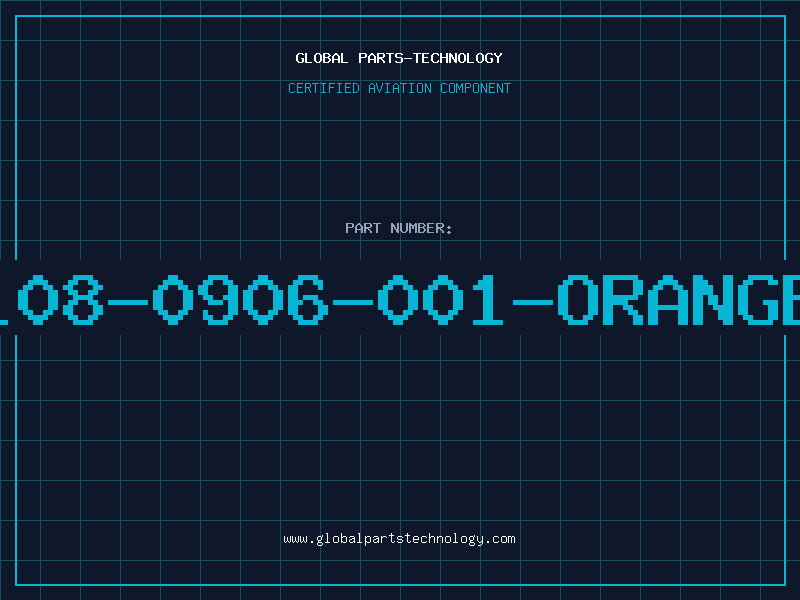 Aviation Part 108-0906-001-ORANGE