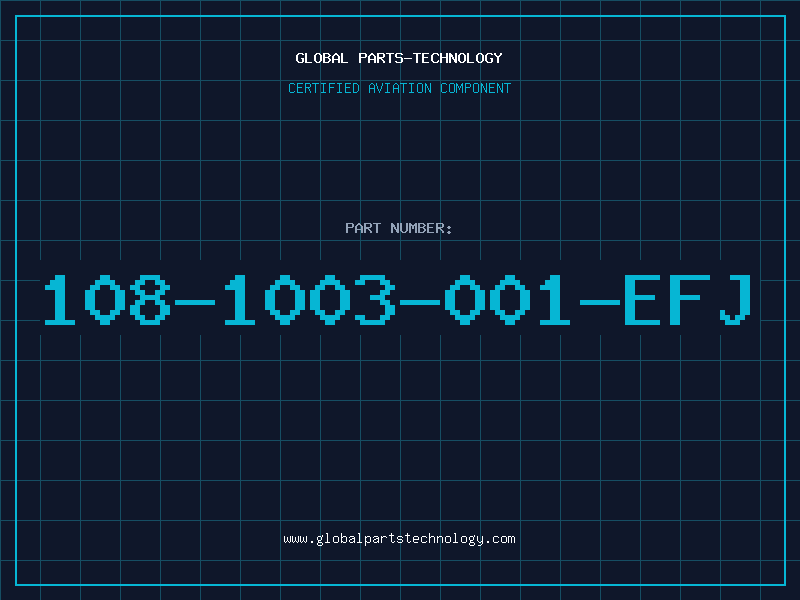 Aviation Part 108-1003-001-EFJ
