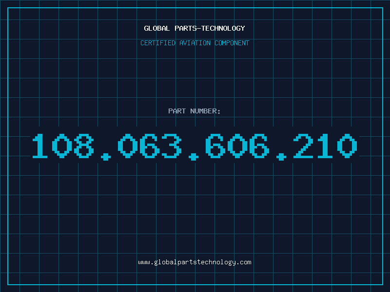 Aviation Part 108.063.606.210