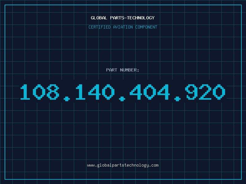 Aviation Part 108.140.404.920