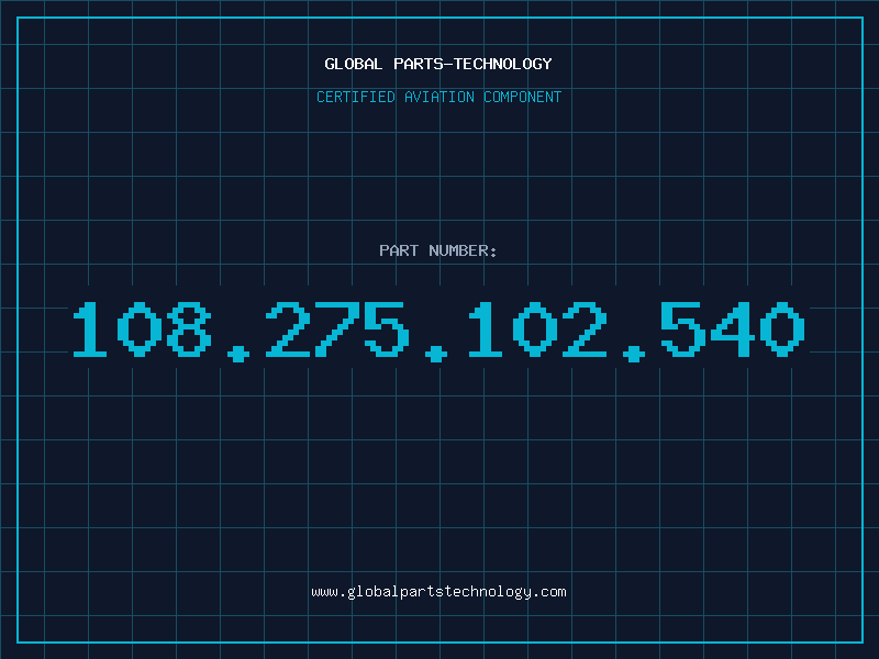 Aviation Part 108.275.102.540