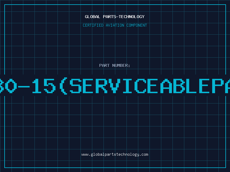 Aviation Part 1080-15(serviceablepart