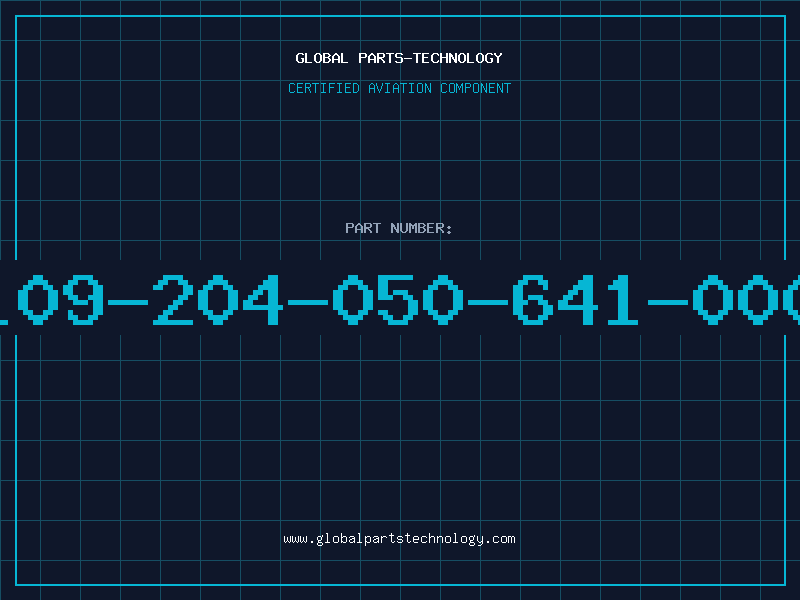 Aviation Part 109-204-050-641-000
