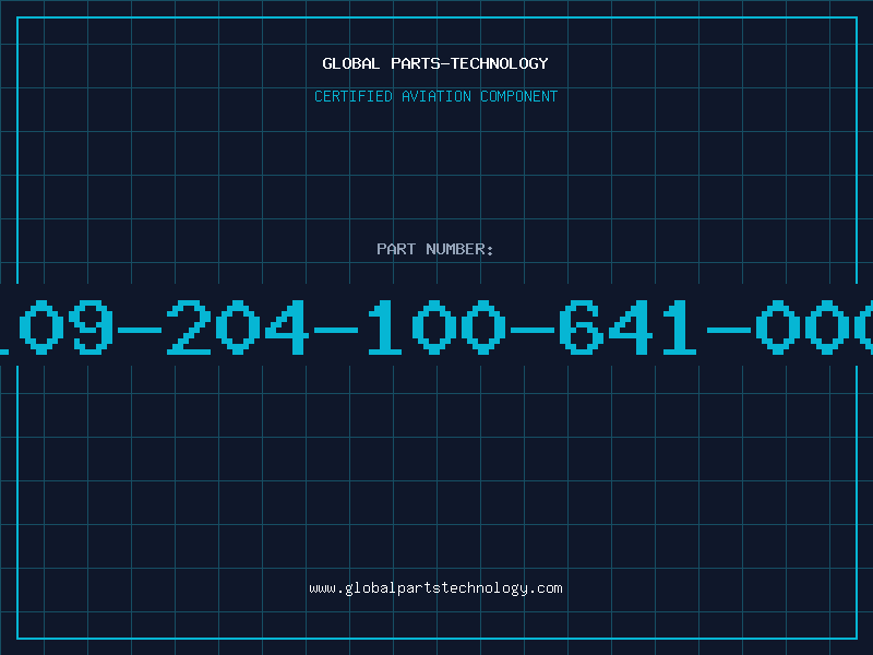 Aviation Part 109-204-100-641-000