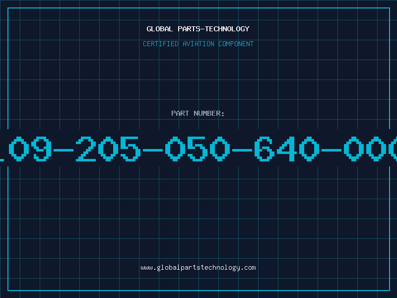Aviation Part 109-205-050-640-000
