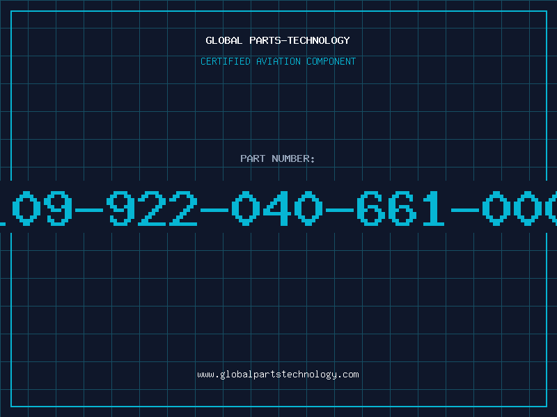 Aviation Part 109-922-040-661-000