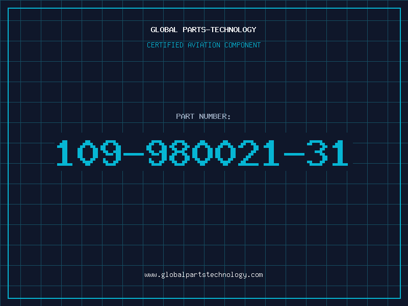 Aviation Part 109-980021-31