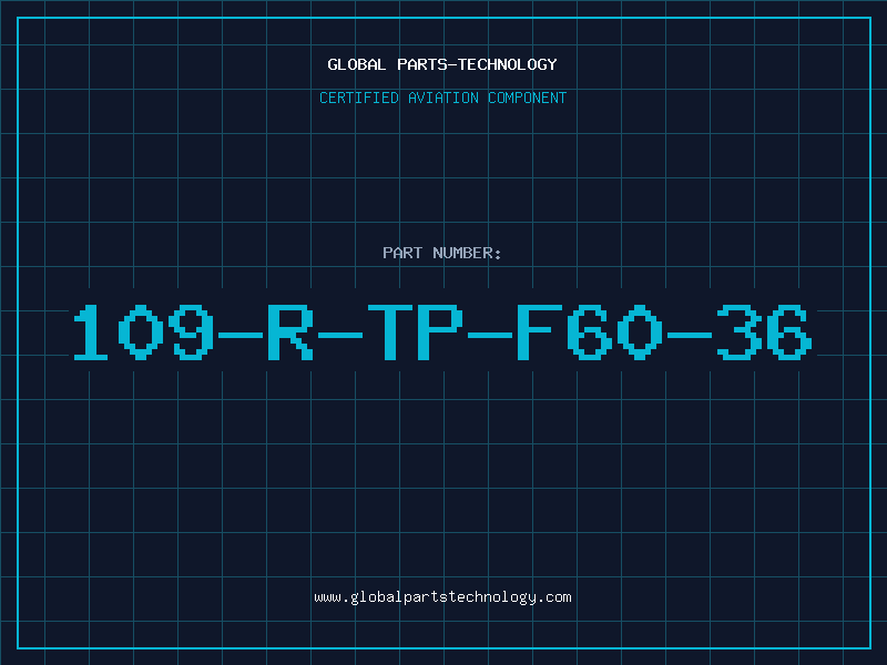 Aviation Part 109-R-TP-F60-36