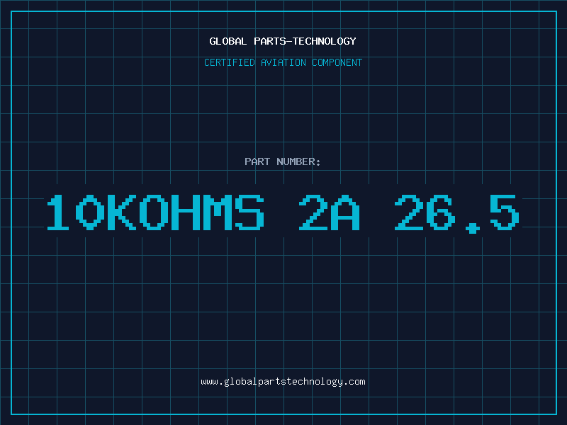 Aviation Part 10KOHMS 2A 26.5