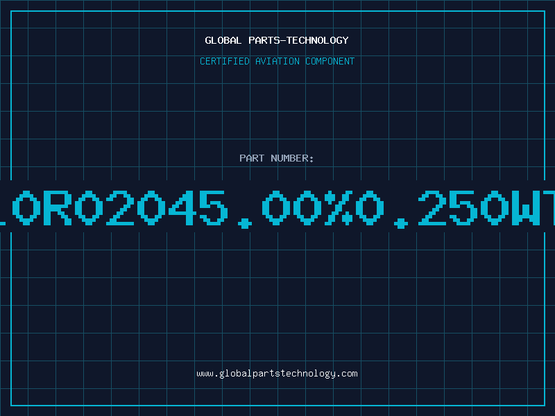 Aviation Part 10R02045.00%0.250WT
