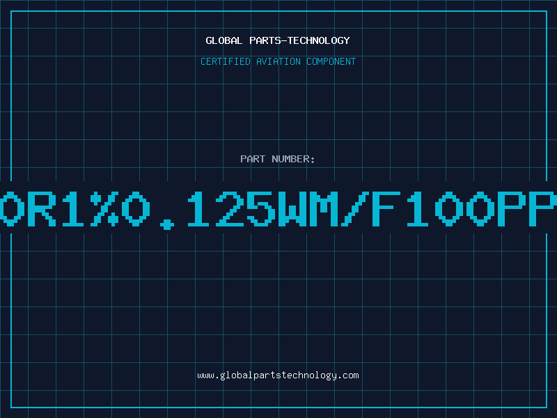 Aviation Part 10R1%0.125WM/F100PPM
