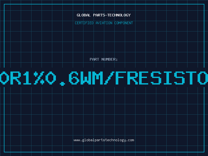 Aviation Part 10R1%0.6WM/FRESISTOR