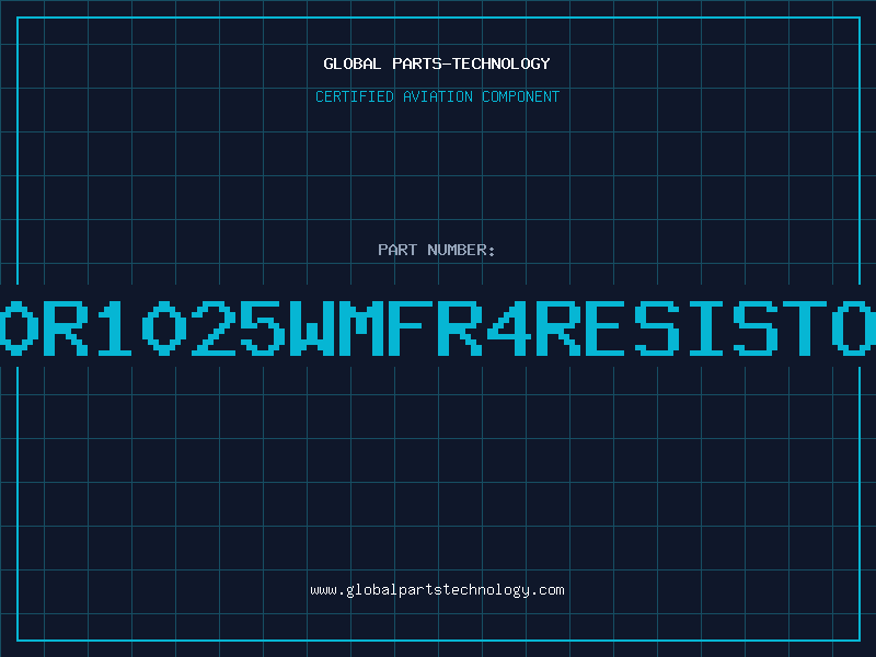 Aviation Part 10R1025WMFR4RESISTOR