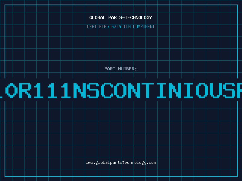 Aviation Part 10R111NSCONTINIOUSR