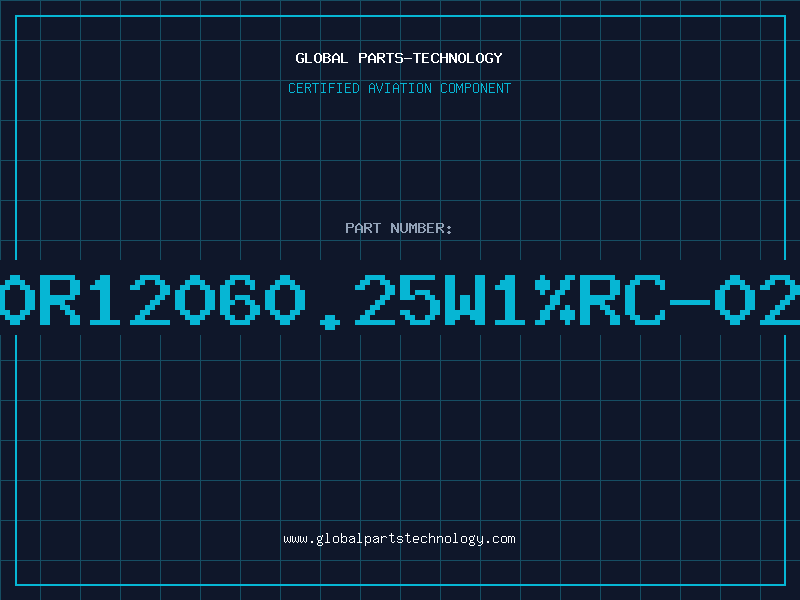 Aviation Part 10R12060.25W1%RC-02H
