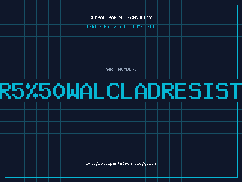 Aviation Part 10R5%50WALCLADRESISTOR