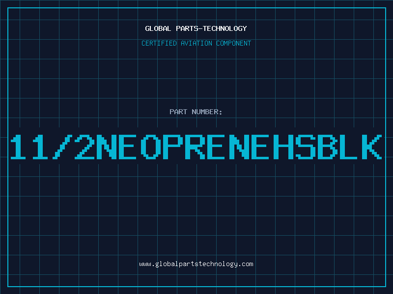 Aviation Part 11/2NEOPRENEHSBLK