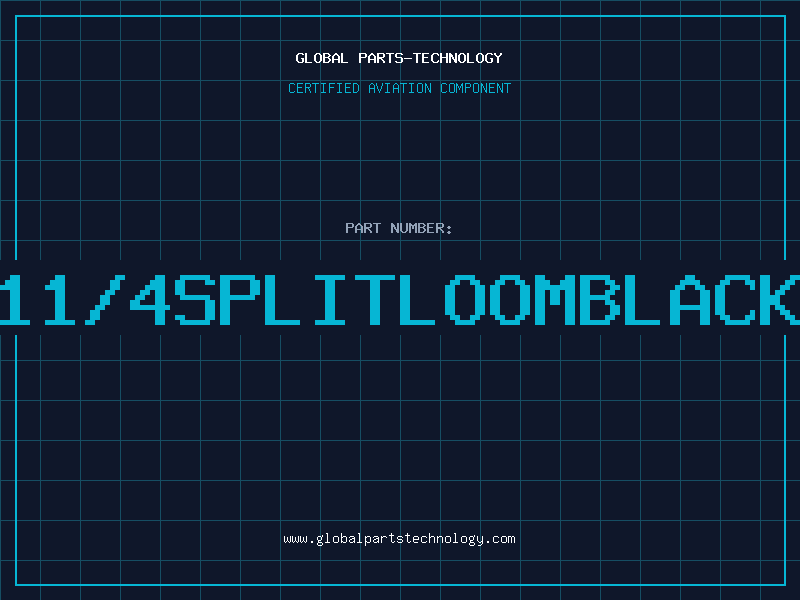 Aviation Part 11/4SPLITLOOMBLACK