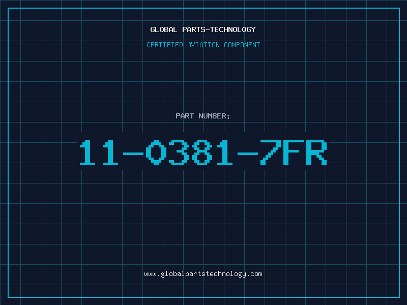 Aviation Part 11-0381-7FR