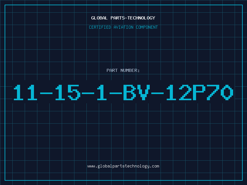 Aviation Part 11-15-1-BV-12P70