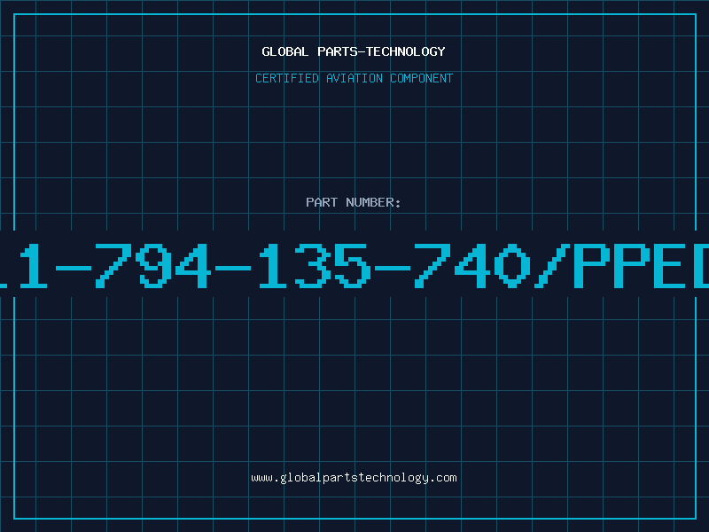 Aviation Part 11-794-135-740/PPED